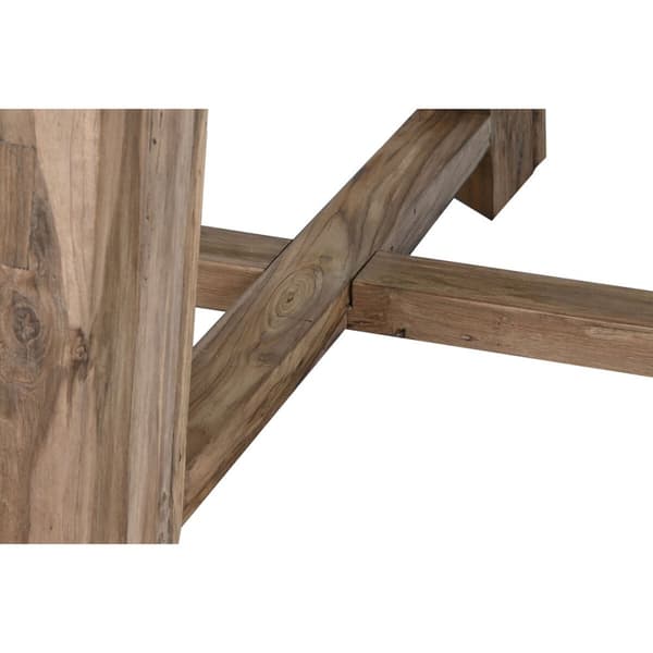 Middagsbord Home ESPRIT Teak 160 X 160 X 78 cm
