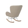 Pikkukuva 2 / 6: Keinutuoli Home ESPRIT Valkoinen Polyesteri Metalli 74 X 90 X 95 cm