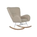 Pikkukuva 1 / 6: Keinutuoli Home ESPRIT Valkoinen Polyesteri Metalli 74 X 90 X 95 cm