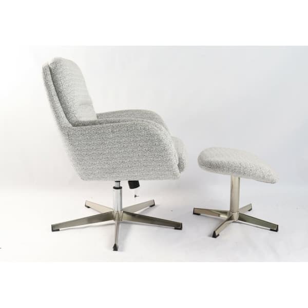 Nojatuoli Home ESPRIT Polyesteri Metalli 72 X 78 X 83 cm