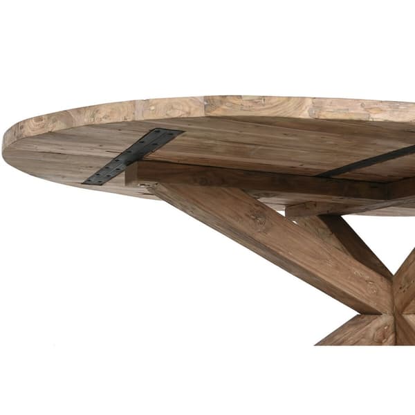 Ruokapöytä Home ESPRIT tiikki 220 X 120 X 78 cm