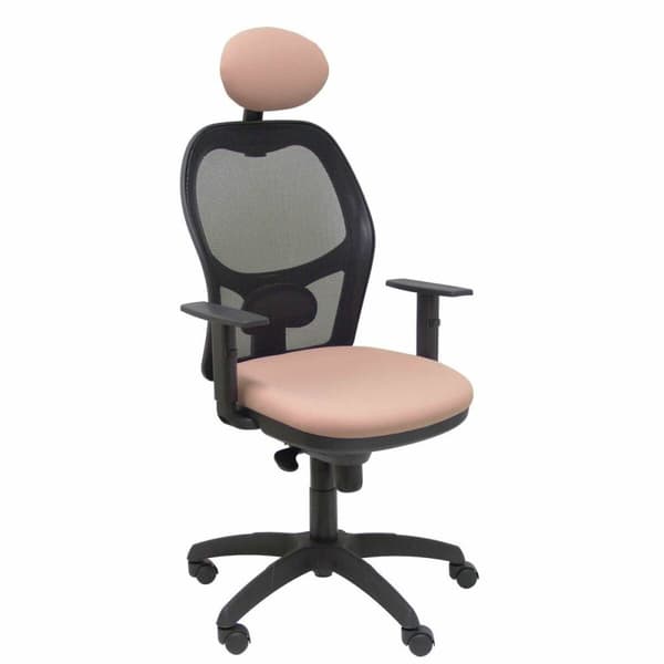 Kontorstol med hovedgærde Jorquera Piqueras y Crespo ALI710C Pink