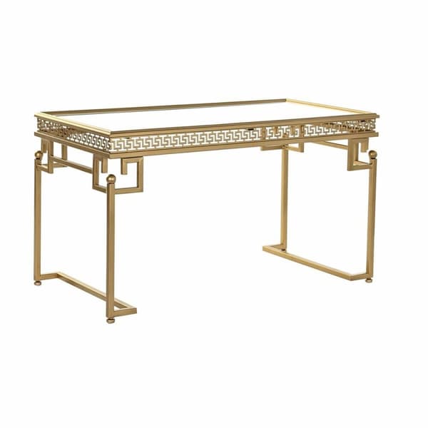 Sofabord DKD Home Decor Spejl Metal Aluminium 85 x 44 x 48 cm
