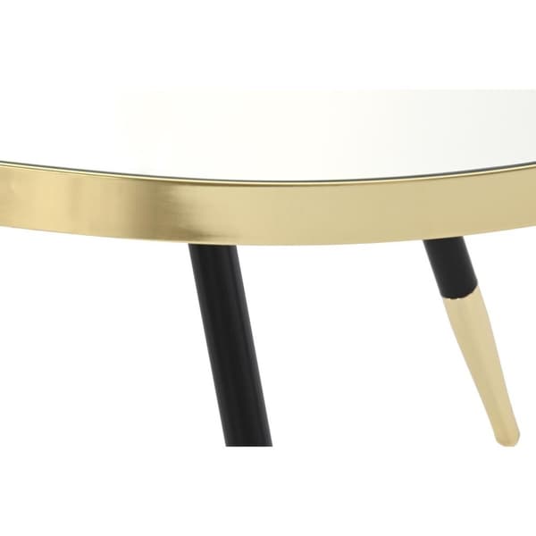 Sofabord DKD Home Decor Spejl Stål (110 x 50 x 41,5 cm)