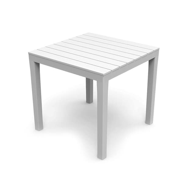 Spisebord IPAE Progarden Bali Hvid 78 x 78 x 72 cm