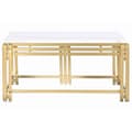Miniatyrbillede 3 af 4: Sofabord DKD Home Decor Metal Aluminium Marmor 80 x 40 x 40 cm