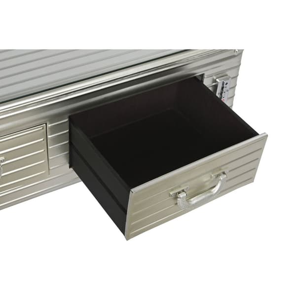 Sofabord Home ESPRIT Metal Krystal 100 x 52 x 46 cm