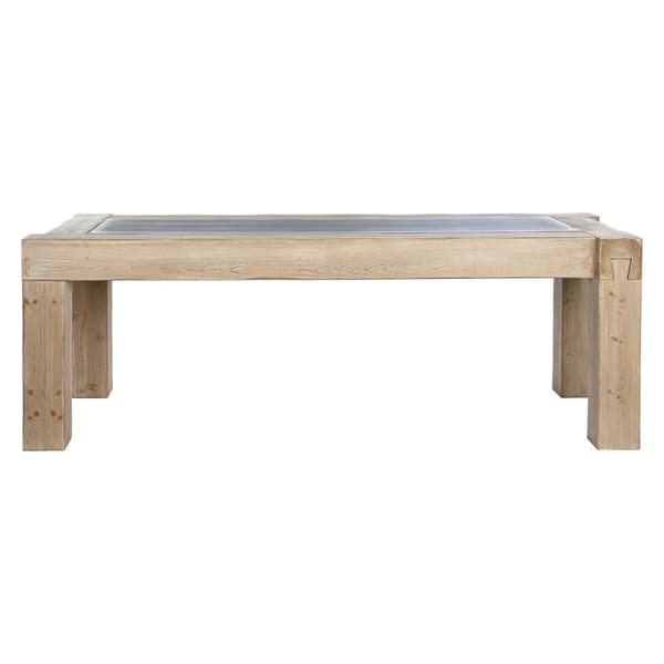 Spisebord Home ESPRIT Natur Gran Træ MDF 220 x 90 x 76 cm
