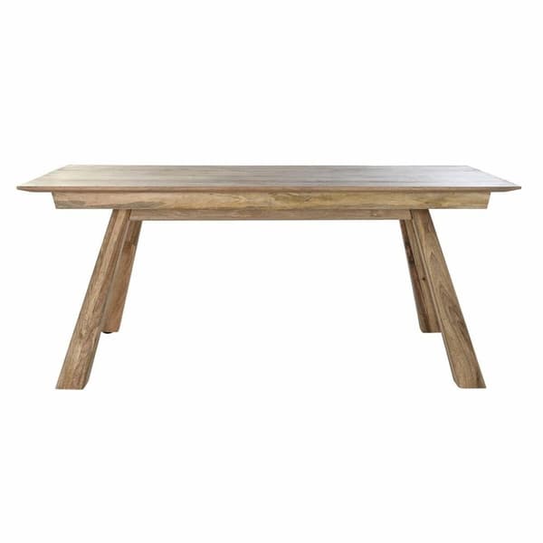 Ruokapöytä DKD Home Decor Luonnollinen Mangopuu (180 x 90 x 76 cm)