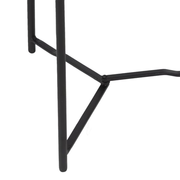 Sivupöytä 35,5 x 35,5 x 50,5 cm Musta Vihreä Rauta
