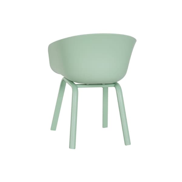 Tuoli käsinojilla DKD Home Decor 56 x 58 x 78 cm Vihreä 60 x 52 x 78 cm