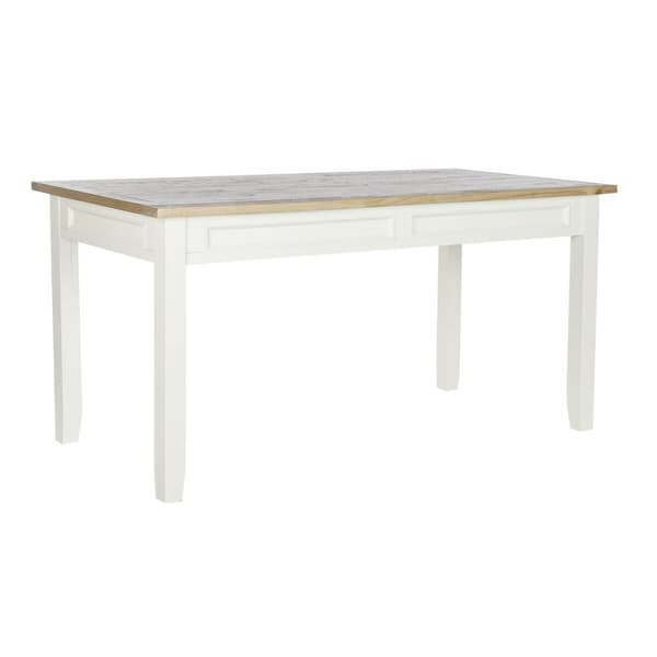 Ruokapöytä DKD Home Decor Ruskea Beige Paolownia wood 160 x 80 x 79 cm