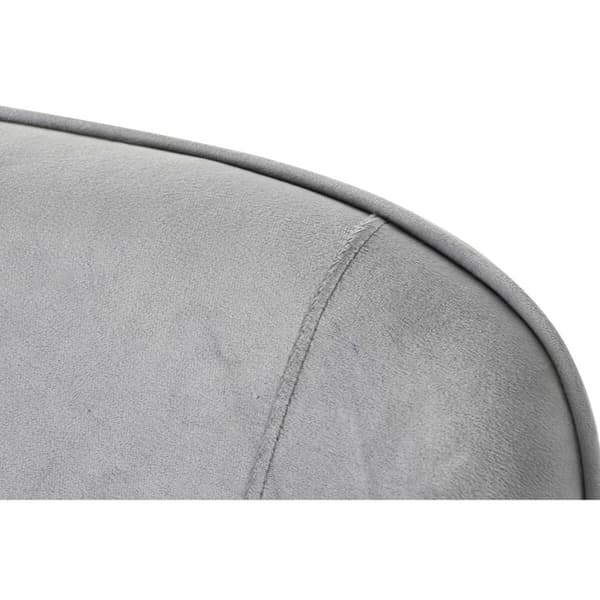 Nojatuoli DKD Home Decor Musta Harmaa Puu 59 x 66 x 76 cm