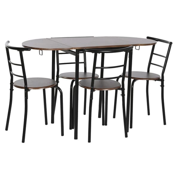 Pöytäsetti 4 tuolilla DKD Home Decor 121 x 55 x 78 cm