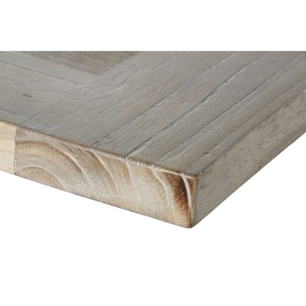 Ruokapöytä Home ESPRIT Luonnollinen Recycled Wood Jalava 180 x 90 x 76 cm