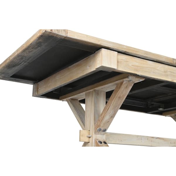 Ruokapöytä Home ESPRIT Luonnollinen Recycled Wood Jalava 180 x 90 x 76 cm
