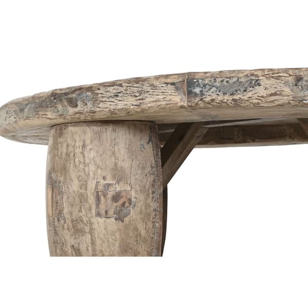 Soffbord Home ESPRIT Naturell 125 X 125 X 40 cm