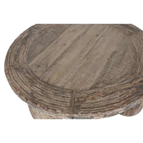 Soffbord Home ESPRIT Naturell 125 X 125 X 40 cm
