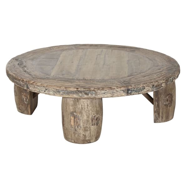 Soffbord Home ESPRIT Naturell 125 X 125 X 40 cm