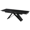 Miniatyrbillede 1 af 2: Spisebord Home ESPRIT Sort Metal Keramik 160 x 90 x 75 cm