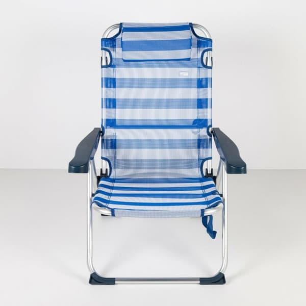 Folding Chair Aktive Raidallinen 48 x 90 x 60 cm (2 osaa)