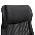Pikkukuva 5 / 7: Rootz Mesh -toimistotuoli - Pöytätuoli - Kääntyvä tuoli - Ergonominen Selkänoja - PU-nahkakäsinojat - 60cm x 53cm x 113-123cm
