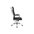 Pikkukuva 2 / 7: Rootz Mesh -toimistotuoli - Pöytätuoli - Kääntyvä tuoli - Ergonominen Selkänoja - PU-nahkakäsinojat - 60cm x 53cm x 113-123cm