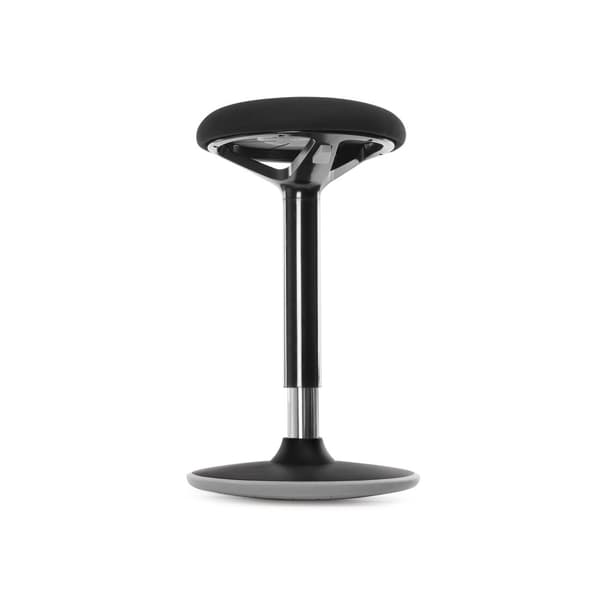 Arbejdstol - Kontorstol uden ryglæn - 360 ° Rotatable - 50-65 cm - Sort