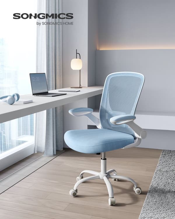 Toimistotuoli - ergonominen - taitettavat käsinojilla - sumuhenkilö