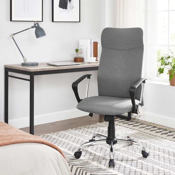 Ergonomisk kontorsstol, grå