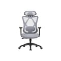 Miniatyrbild 9 av 9: Kontorsordförande - Ergonomisk kontorsstol - Justerbar datorstol - Svart