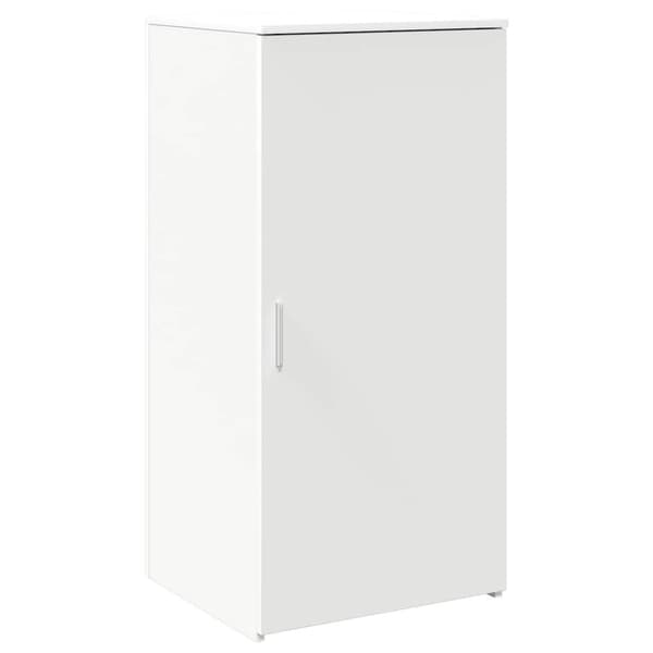 vidaXL receptionsskranke 200x50x103,5 cm konstrueret træ hvid