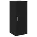 Miniatyrbillede 10 af 11: vidaXL receptionsskranke 180x50x103,5 cm konstrueret træ sort-eg