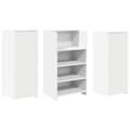 Miniatyrbillede 8 af 11: vidaXL receptionsskranke 135x50x103,5 cm konstrueret træ hvid