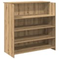 Pikkukuva 3 / 11: vidaXL Vastaanottopöytä käsityöläinen tammi 100x50x103,5 cm
