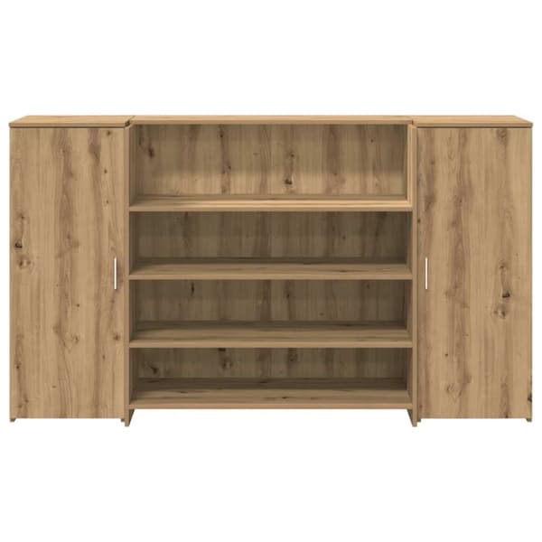 vidaXL receptionsskranke 180x50x103,5 cm konstrueret træ kunsteg