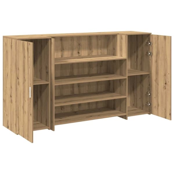 vidaXL receptionsskranke 180x50x103,5 cm konstrueret træ kunsteg
