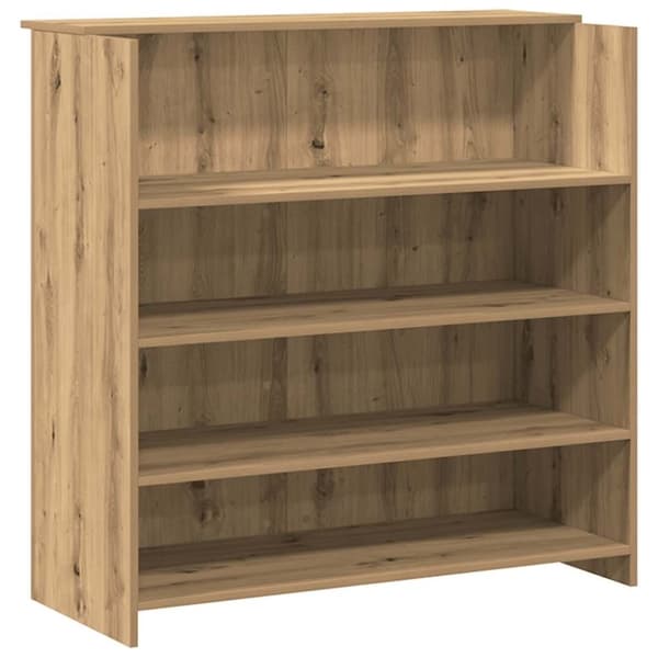 vidaXL receptionsskranke 180x50x103,5 cm konstrueret træ kunsteg
