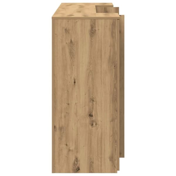 vidaXL receptionsskranke 180x50x103,5 cm konstrueret træ kunsteg