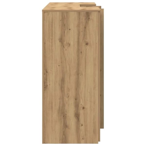 vidaXL receptionsskranke 155x50x103,5 cm konstrueret træ kunsteg