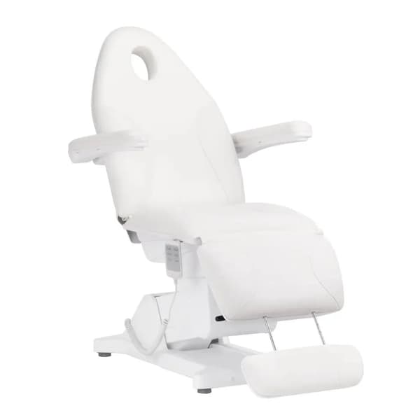 Activeshop elektrisk kosmetikstol SILLON BASIC, vit - med 3 motorer