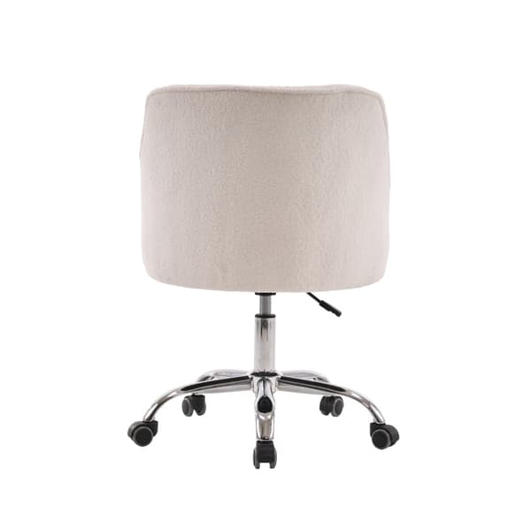 Rootz Teddy Velvet -toimistotuoli - Kääntyvä tuoli - Ergonominen tuoli - Säädettävä mukavuus - 56,48 cm x 52,98 cm x 90,5 cm