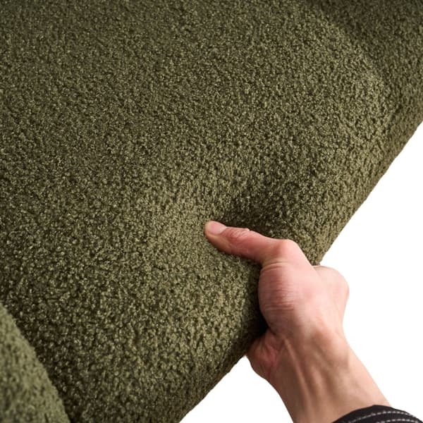 Rootz Teddy Velvet -toimistotuoli - Kääntyvä tuoli - Ergonominen istuin - Äärimmäistä mukavuutta - 56,48 cm x 52,98 cm x 90,5 cm - Säädettävä korkeus