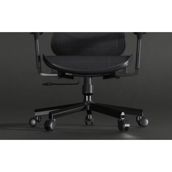 ErgoWork Lumbacker -työtuoli, musta