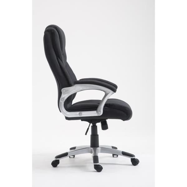 XL Texas V2 kontorsfåtölj i tyg - CLP - Svart - Contemporary - Design - På hjul