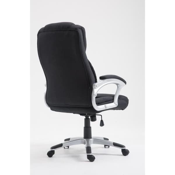 XL Texas V2 kontorsfåtölj i tyg - CLP - Svart - Contemporary - Design - På hjul