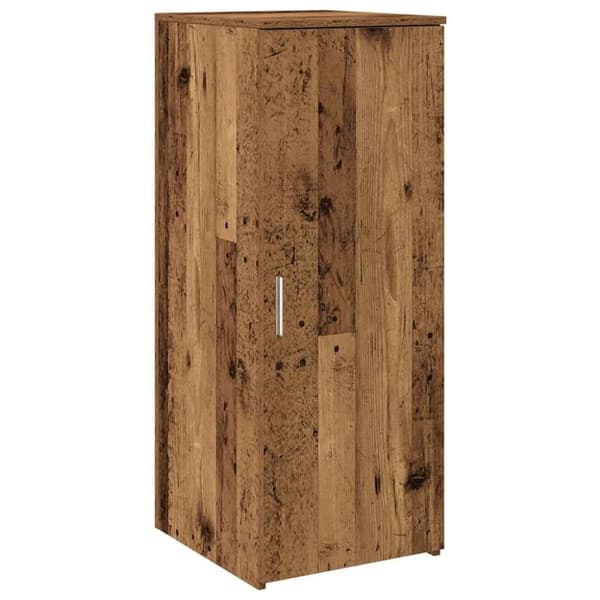 vidaXL Resepsjonspult gammelt tre 135x50x103,5 cm konstruert tre