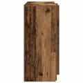 Miniatyrbilde 11 av 11: vidaXL Resepsjonspult gammelt tre 135x50x103,5 cm konstruert tre