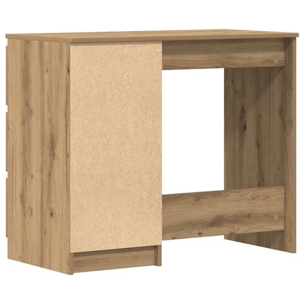 vidaXL Työpöytä artesaani tammi 90x45x76 cm tekninen puu