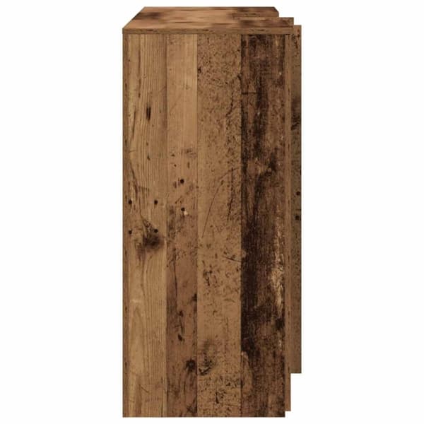 vidaXL Resepsjonspult gammelt tre 155x50x103,5 cm konstruert tre